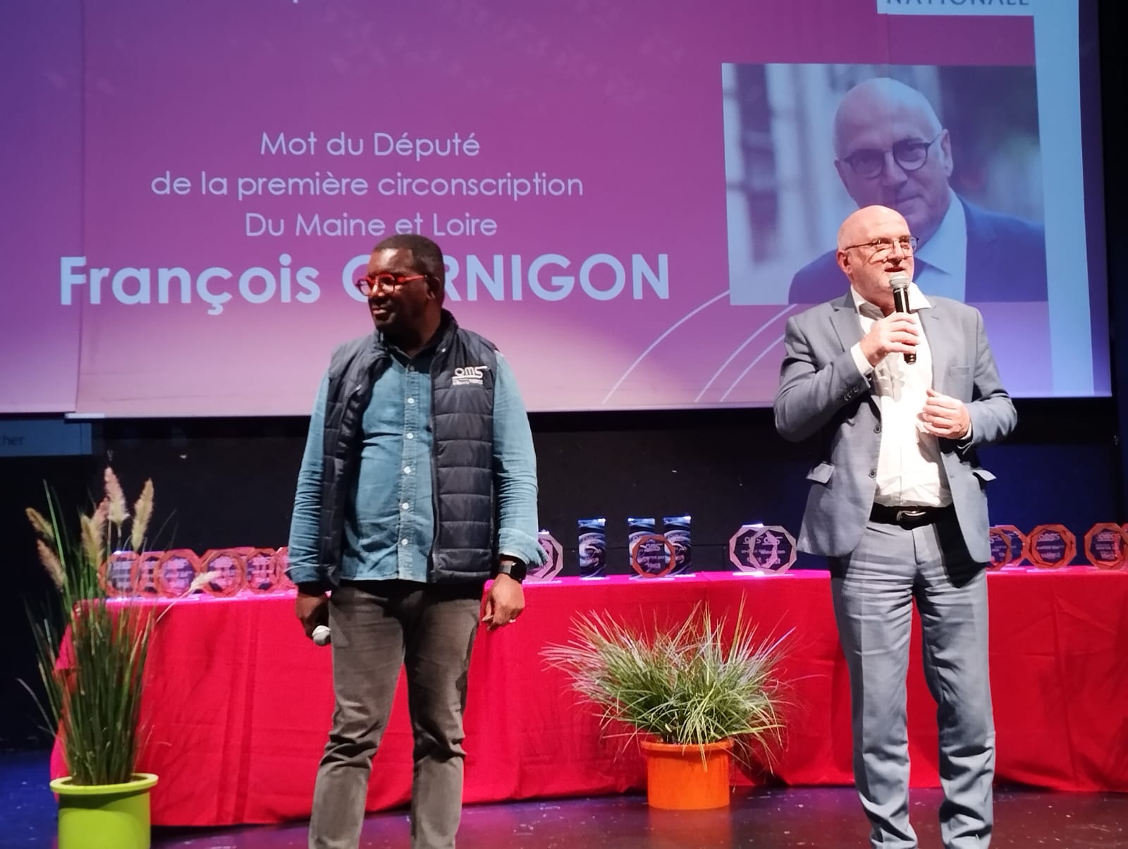Presence du depute francois Gernigon au trophees sportif 2025